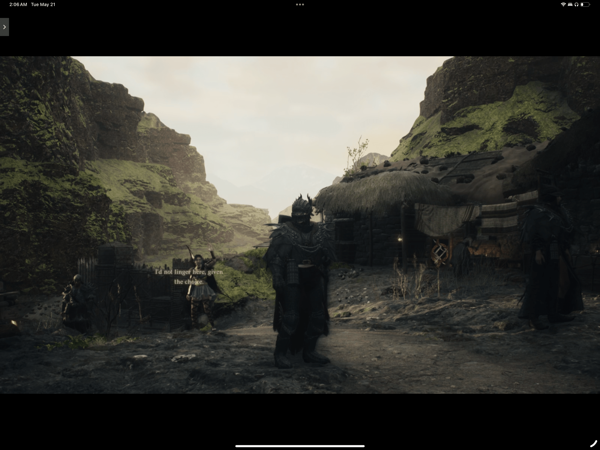 And if you fill the screen instead, you can see the loss in image quality due to the low resolution.